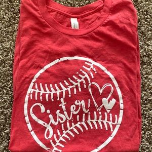 Sister Baseball T shirt